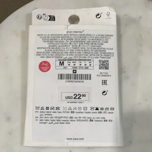 ZARA NWT  Oversized white and silver earrings thumbnail 3