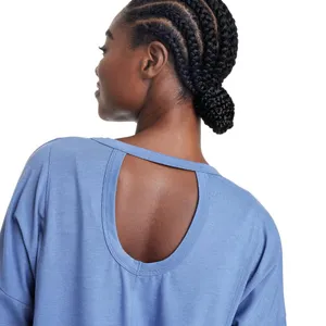 NWT All In Motion Womens Leggings-Friendly Long Sleeve Top 90612561 Blue XL thumbnail 5