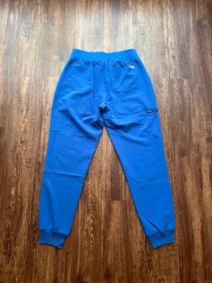FIGS Women’s Royal Blue Zamora Jogger Scrub Pants Hospital Nursecore- Size S thumbnail 2