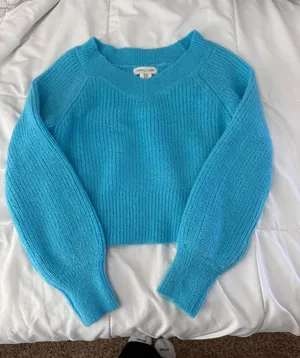 Bright Blue Sweater Size M thumbnail 1