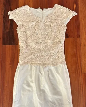 Silk wedding gown Size XS thumbnail 1
