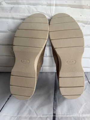 Dr. Scholl's Nice Day Now Women's Suede Slip-On Loafer in Taupe thumbnail 11