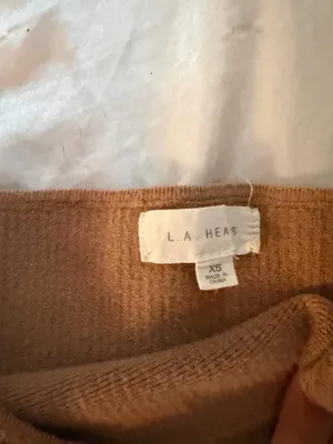 Brown Tube Top Shein thumbnail 3