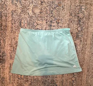 Adidas Mint Green ClimaCool Athletic Tennis Skirt Skort Size M thumbnail 4