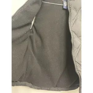 Gap Black Diamond Quilted Puffer Vest 2 pockets Zipper Closure thumbnail 9