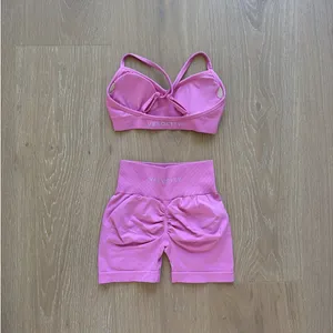 Velocity Signature Bra Top & Shape Signature Shorts Size XS Pink thumbnail 2