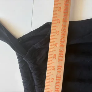 Final Touch Jumpsuit Womens Medium Black Rayon Wide Leg Tie Front JU17315E thumbnail 10