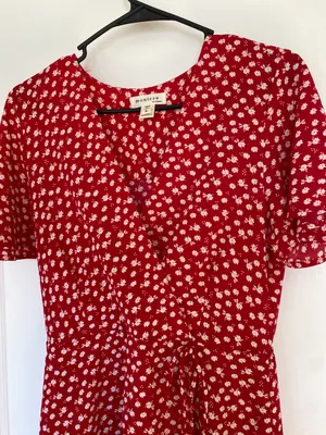 Floral Wrap Dress thumbnail 2