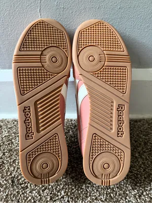 Reebok Classic Nylon Pink Gum Sole Vintage Style Retro Shoes Women's Size 6 thumbnail 5