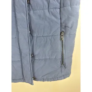 Superdry Blue Padded Gilet Women’s Size S Full Zip Casual Outdoor Vest thumbnail 3
