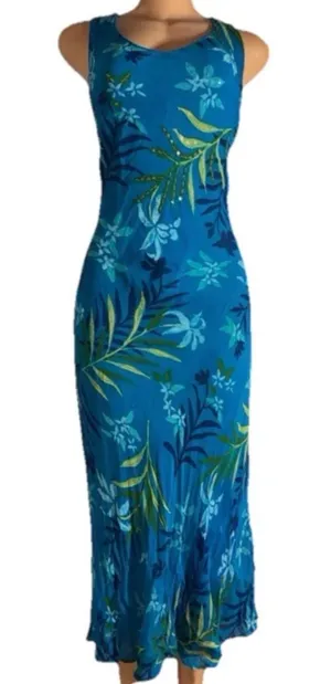 Long formal dress Blue thumbnail 1