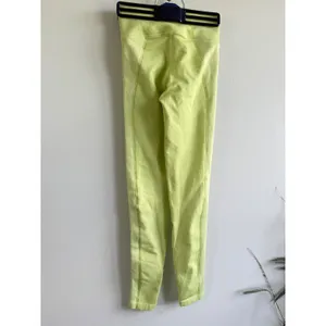 Aerie OFFLINE Seamless Ribbed High Waisted‎ Leggings Lime Green Womens XXS thumbnail 3