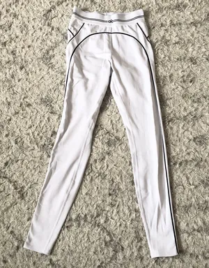 Alo Airbrush High-Waist Heart Throb Legging White/Black XS thumbnail 2