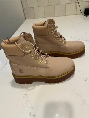Timberland Stone Street 6" Water Resistant Platform Boots, size 9, NWOT Display thumbnail 4