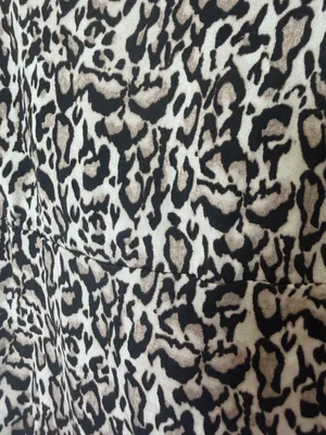 Diane Von Furstenberg DVF Jolene Leopard Bark Small Silk Jersey Dress Size Small thumbnail 5