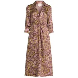 Cinq à Sept Dayna Desert Rose Floral Chiffon Midi Dress Size‎ 10 thumbnail 9