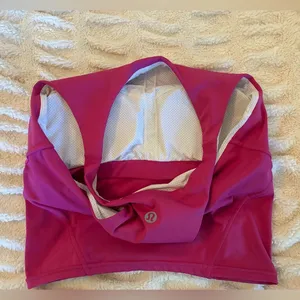 Lululemon Wunder Train Racerback Tanktop Medium Support Vibrant Pink Sleeveless thumbnail 3