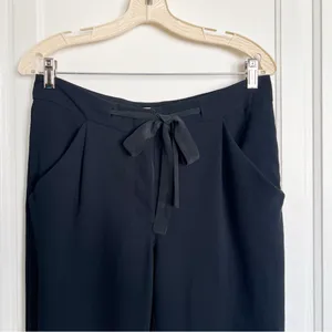 Wilfred • Aritzia Allant Pant black cropped slouchy dress trouser thumbnail 6