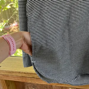 Abercrombie & Fitch Women's Oversized Black & White Houndstooth Shacket Size S thumbnail 3