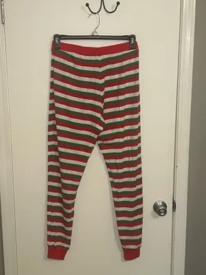 Leveret Striped Pajama Pants Multiple Size M thumbnail 2