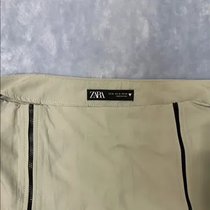 Zara Grey Mini Skirt Casual Resort Wear thumbnail 5