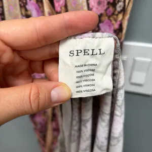 Spell & The Gypsy Enchanted Wood Dress in Rose Maxi M thumbnail 12