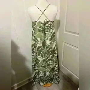Citrine Swim $176 Free People Lizzie Dress Tropical Dreams Maxi‎ Hawaiian Floral thumbnail 8