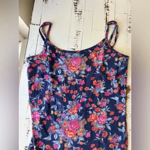PAC sun Nollie floral tank top. Size small. thumbnail 3