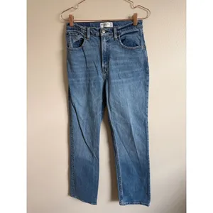 Abercrombie & Fitch Womens Jeans 26 2 Blue Denim 90s Straight Ultra High Rise thumbnail 6