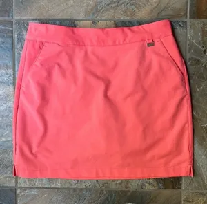 Greg Norman Coral Athletic Skirt Women’s Size 8 Tennis Golf Activewear thumbnail 1