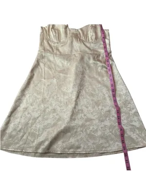 Princess Polly Champagne Pop Mini Dress. thumbnail 10