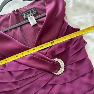Alex Evenings Purple Size 8 thumbnail 3