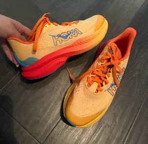 Hoka Mach 6 poppy squash women’s running shoes thumbnail 1