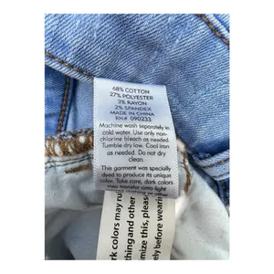 Pacsun‎ Blue Denim Women's Short Shorts high rise 2” inseam Size 26 thumbnail 4