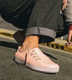 Melissa Ulitsa Sneakers Women’s Size 7 Pink Jelly Platform Slip On Preppy Summer thumbnail 1
