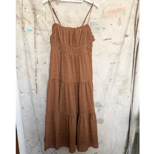 Madewell Sophia Cami Tiered Midi Dress in Dot thumbnail 3