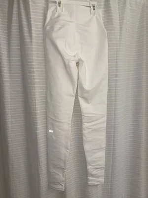 Alo Yoga White Leggings High-Waisted thumbnail 3