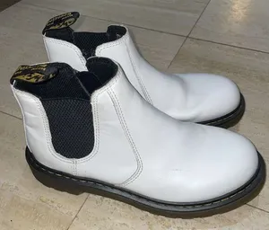 Dr. Martens Air Wair 2976 Quad Chelsea Boots‎ White Size 6W thumbnail 1