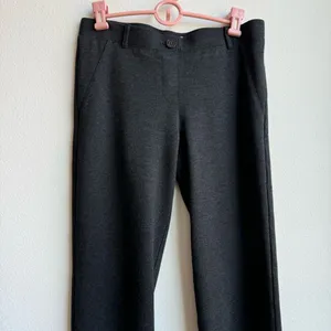 BETABRAND Straight Leg Charcoal Gray Classic Dress Pant Yoga Pants Size Medium thumbnail 3