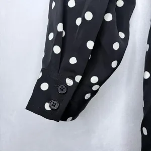 Abercrombie & Fitch Black Polka Dot Mini Dress thumbnail 6