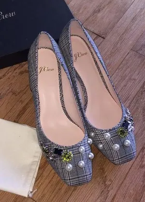 J.crew jewel pumps. Size 7.5 thumbnail 1