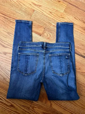 Rag & Bone Cate Dark Blue Skinny Jeans thumbnail 10