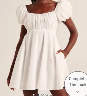 White Abercrombie Dress thumbnail 1