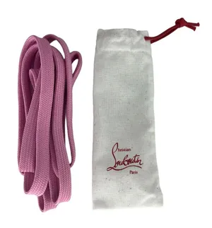 Christian Louboutin Pink Sneaker Laces‎ thumbnail 1