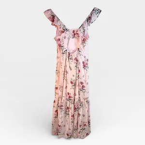 NWT Melrose & Market Light Link Floral Ruffle Midi Dress SMALL thumbnail 11