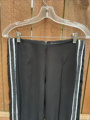 DREW Pants Isabella Striped Black Pants thumbnail 2