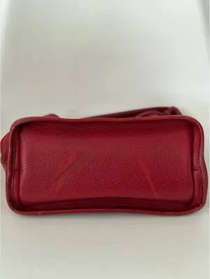 Brighton red leather handbag thumbnail 5