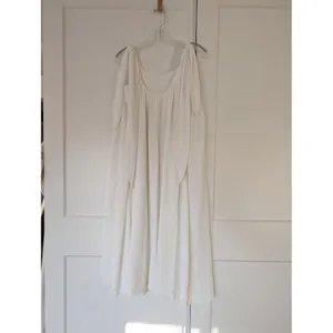 Nap Loungewear Bunny Strap Dress White‎ Cotton Babydoll Midi Dress Womens Small thumbnail 3
