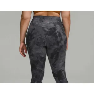 Lululemon Align High Rise Pant 25 Diamond Dye Graphite Grey Bronze Green 18 PLUS thumbnail 2