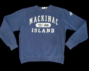 Mackinac Sweatshirt Blue Size M thumbnail 1